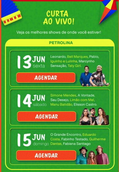 São João 2025 São João 2025: ao lado de 10 grandes marcas, Kwai apoia festas em PE e exibe grandes shows